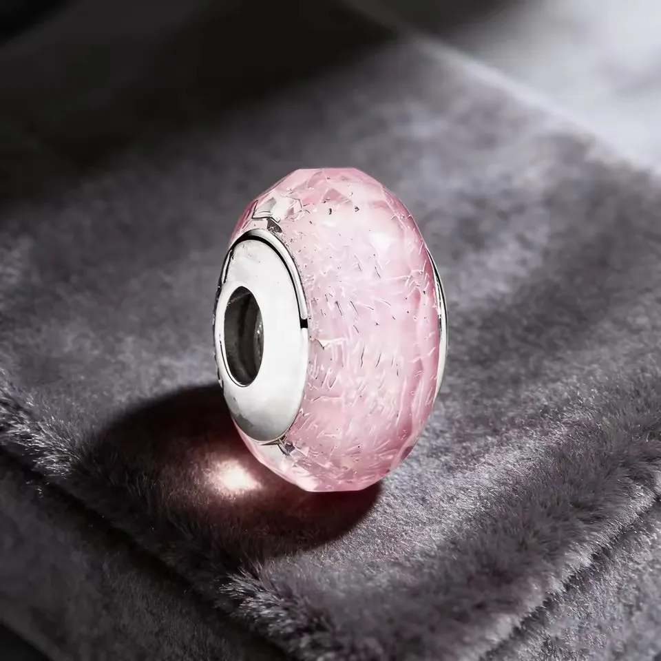New 925 Silver Hollow Circular Cat Claw Zircon Pendant Bead Suitable For Original Bracelets DIY Exquisite Jewelry Accessories
