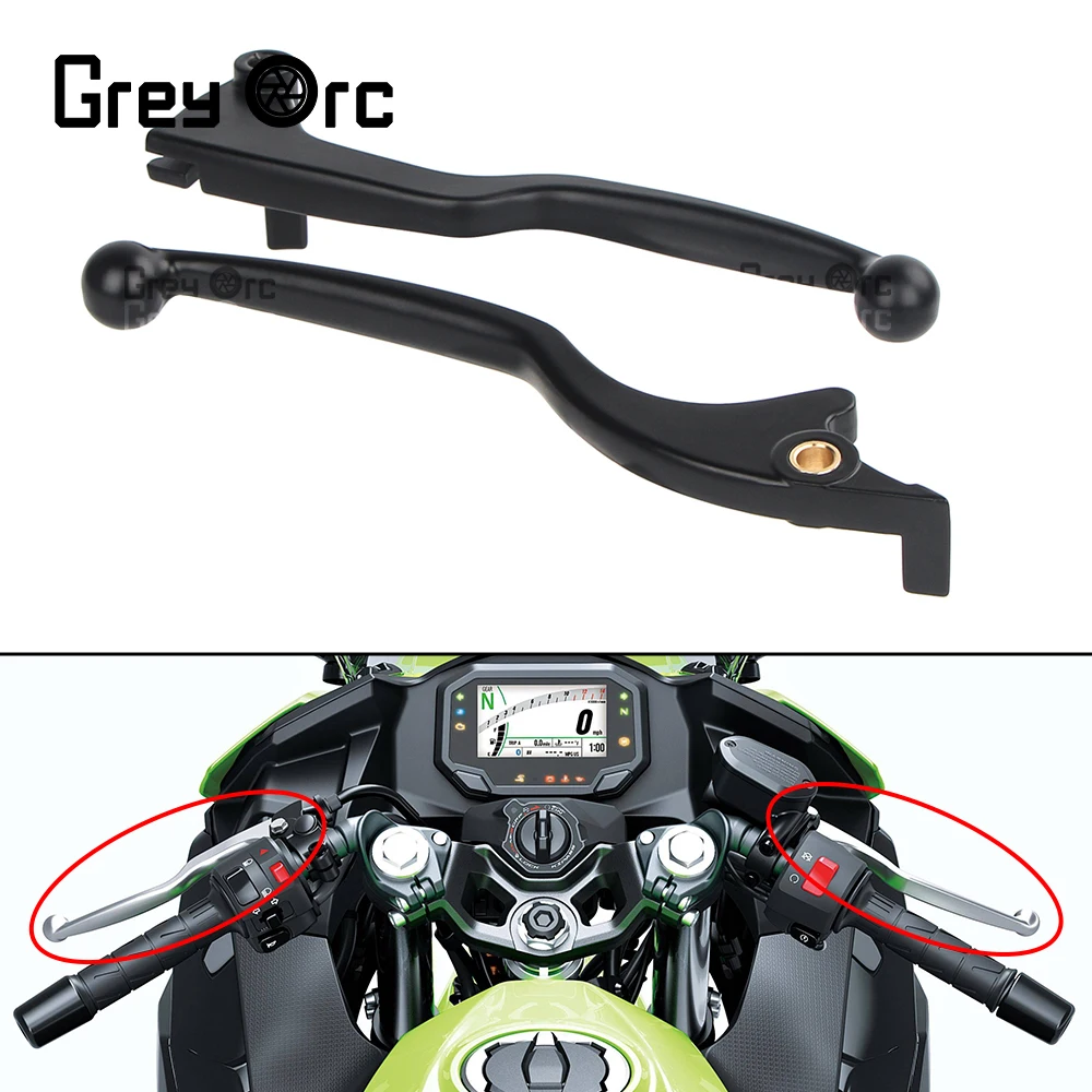 

Motorcycle Brake Clutch Lever Handle Levers Parts For Kawasaki Ninja250R Ninja300R Ninja400 Ninja 250 300 R 400 EX250R 300R 400