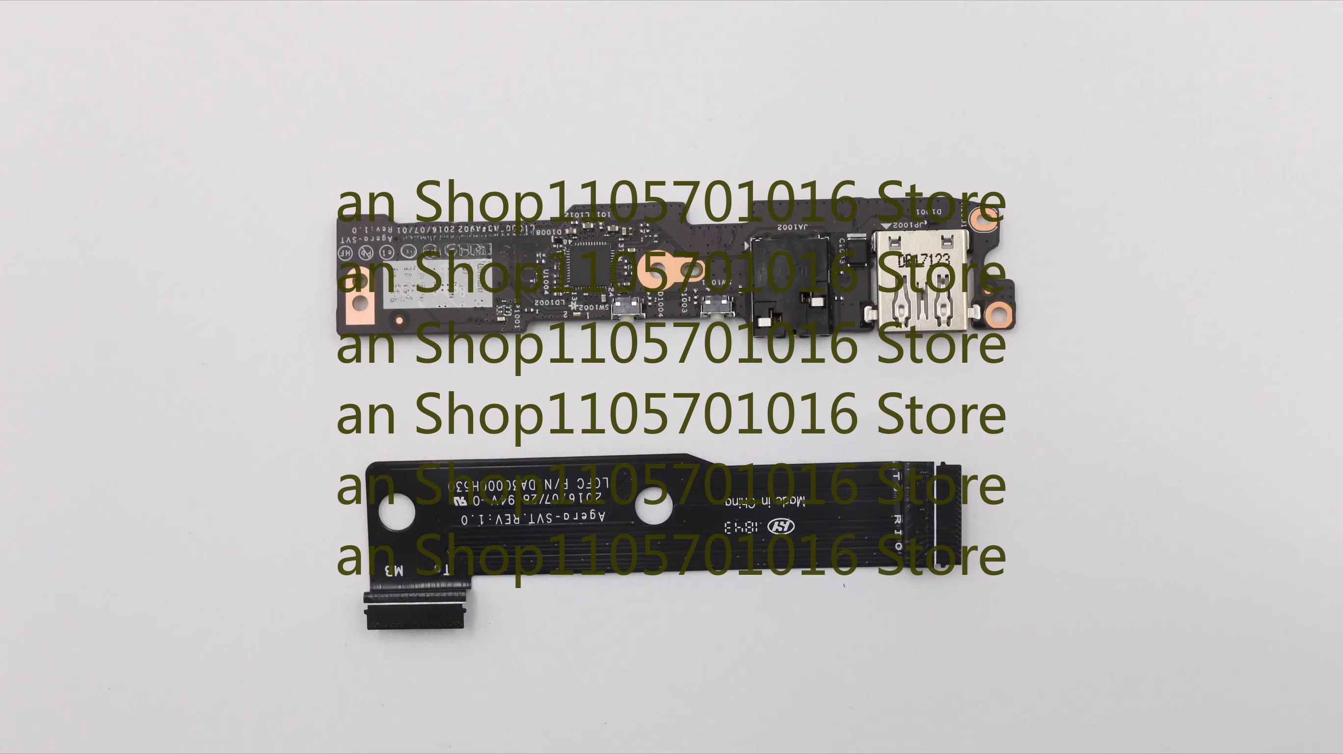 B=For  Original USB Audio Power Switch Board  Lenovo Yoga 910-13IKB NS-A902 DA30000H520 DA30000H530