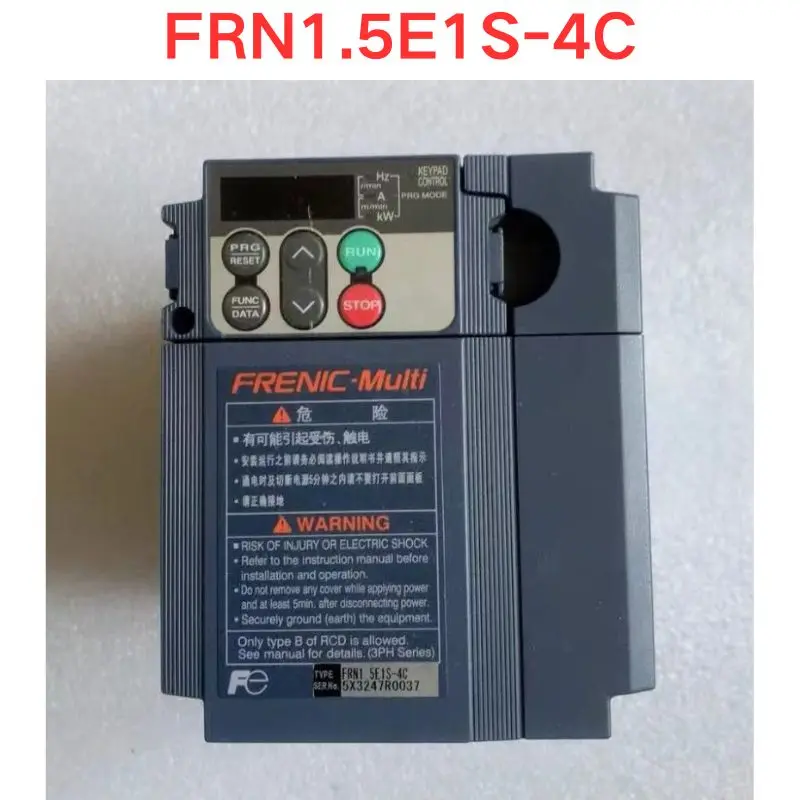 

Used FRN1.5E1S-4C inverter Function check OK