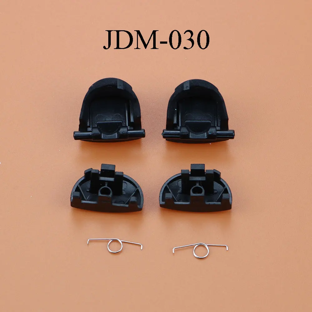 PS4 컨트롤러 게임 패드 버튼 어셈블리 용 cltgxdd1 세트 L1 R1 + L2 R2 트리거 버튼, 스프링 포함 JDM 001 011 030 040 서비스 부품