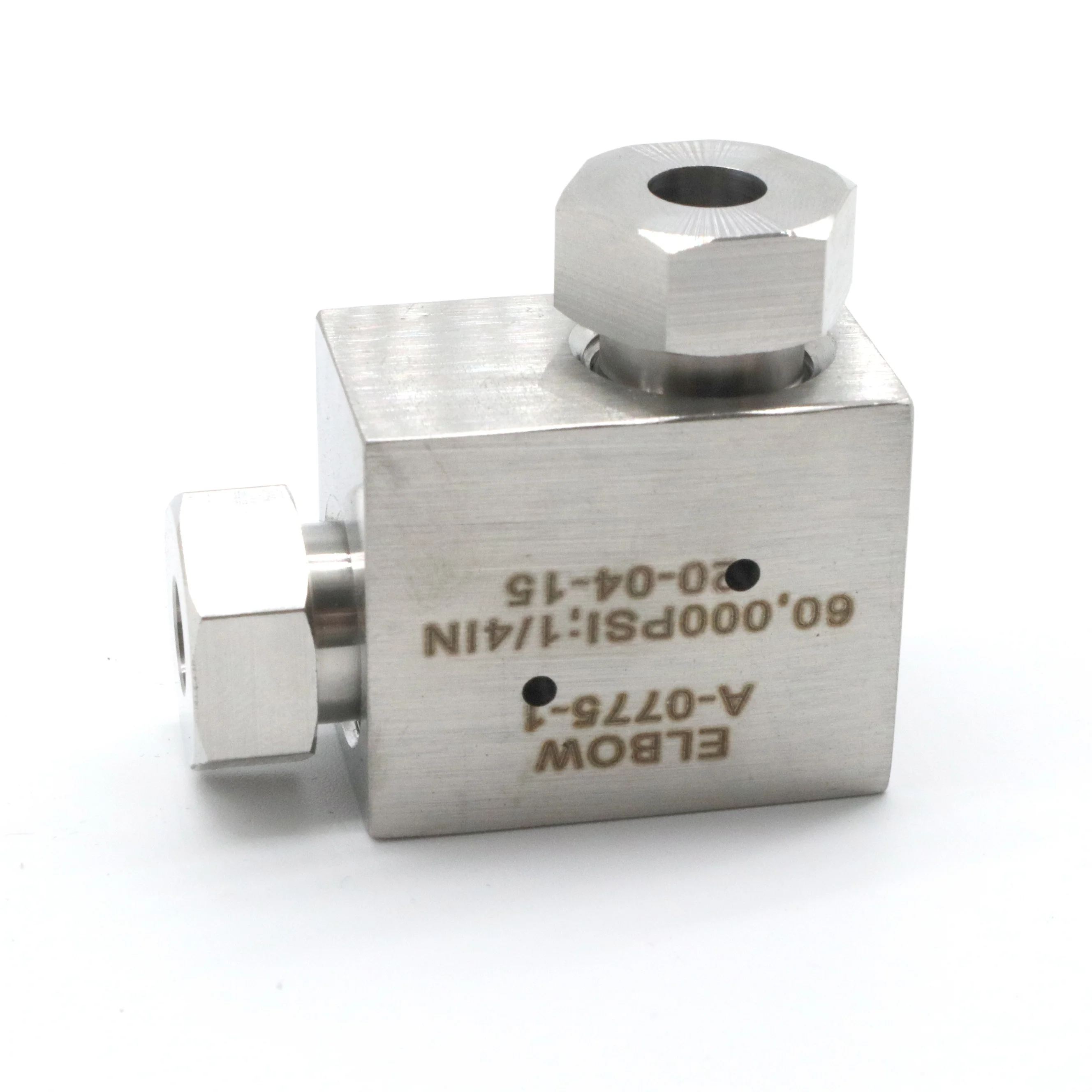 Ultra High Pressure Parts Pipe Fitting Adapter Elbow 1/4  3/8  9/16 Pump Parts