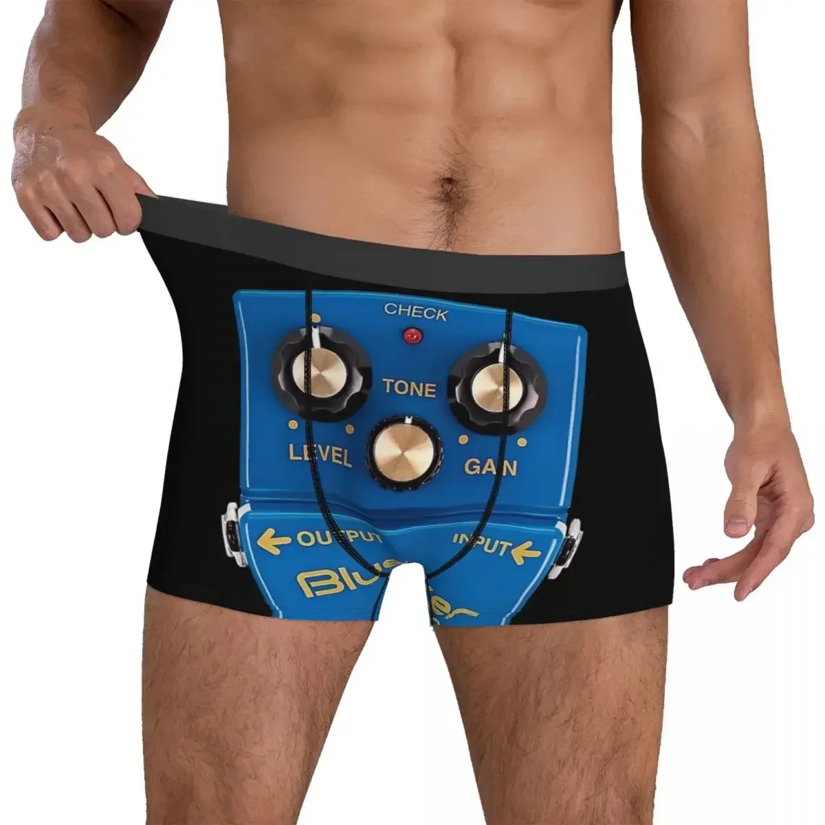 الملاكم السروال السراويل بوس البلوز سائق BD-2 سق بلوزستريكر الغيتار دواسة القذرة سراويل الرجال تهوية الملابس الداخلية #6