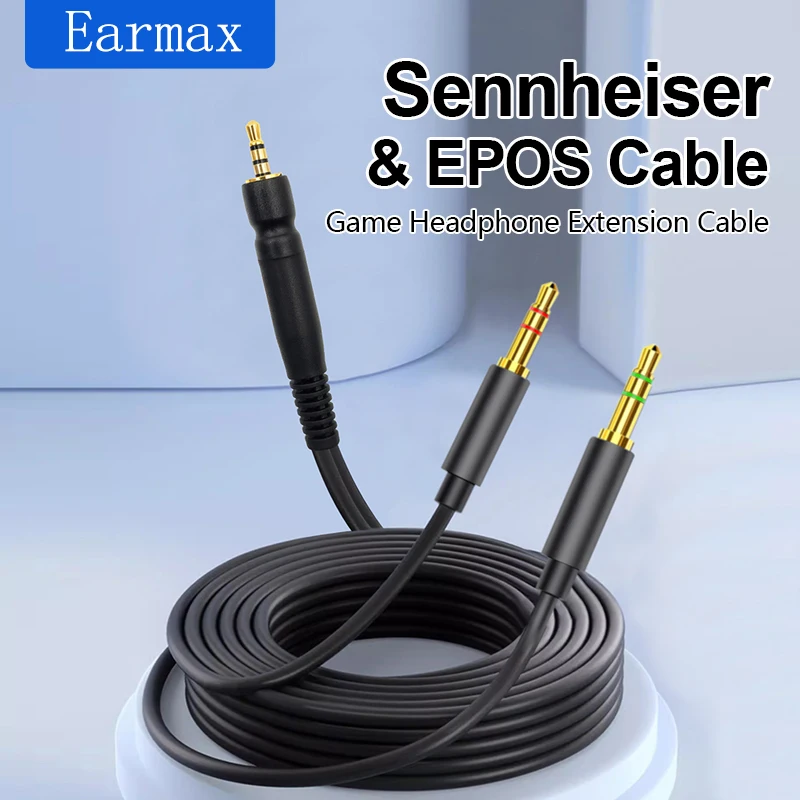 Kabel słuchawek do gier Sennheiser GSP600 601 602 G4ME ONE ZERO GSP300 GSP500 GSP550 GSP301 GSP350 PC373D EPOS H3 H6PRO — zdjęcie produktu 6