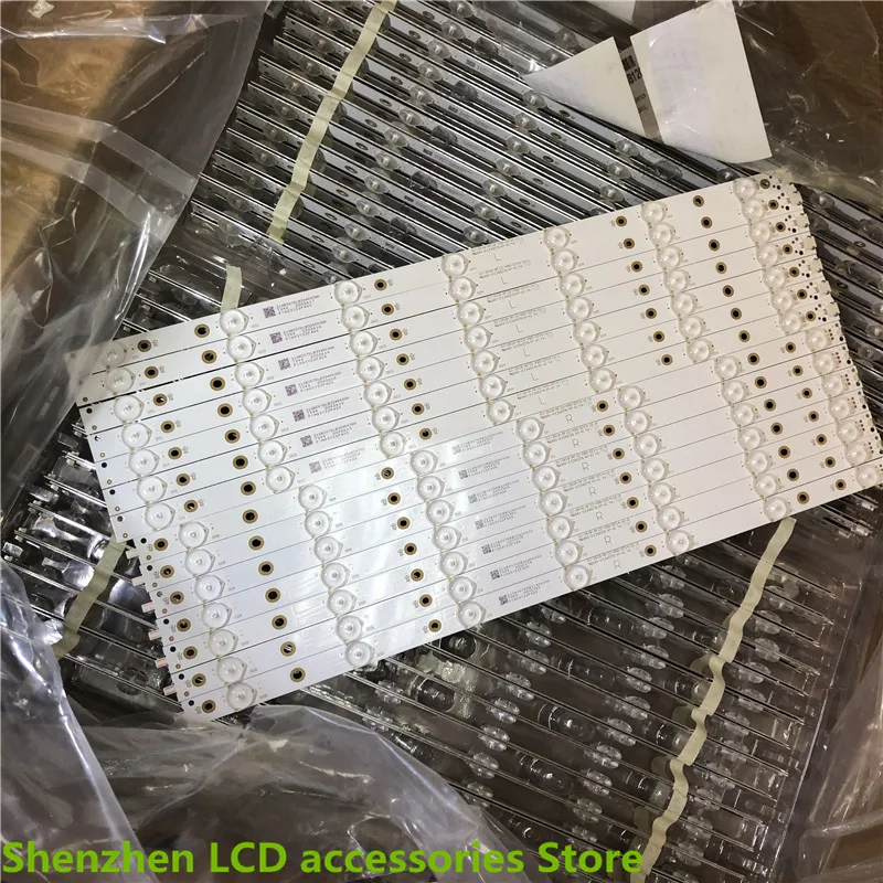 Striscia di retroilluminazione a LED 14 lampada per GJ-2K18-AFJ2-490-D714-V1-L GJ-2K18-AFJ2-490-D714-V1-R 100% nuovo