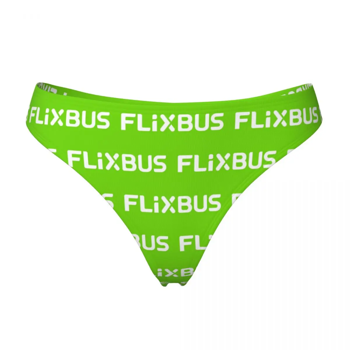Custom Flixbus G-string Panties Breathable Women Stretch Thongs Comfort Underwear