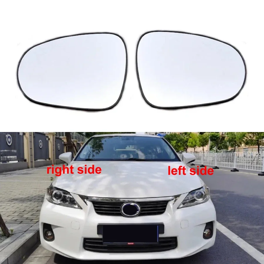 

For Lexus CT CT200 2011-2022 Car Accessories Rearview Mirror Lenses Reflective Glass Lens with Heating