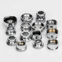 1Pcs Lots M22 to M20 M18 M28 Thread Stainless Steel Connectors Faucet Joints Kitchen Water Tap Adapter Water Purifier Accessory