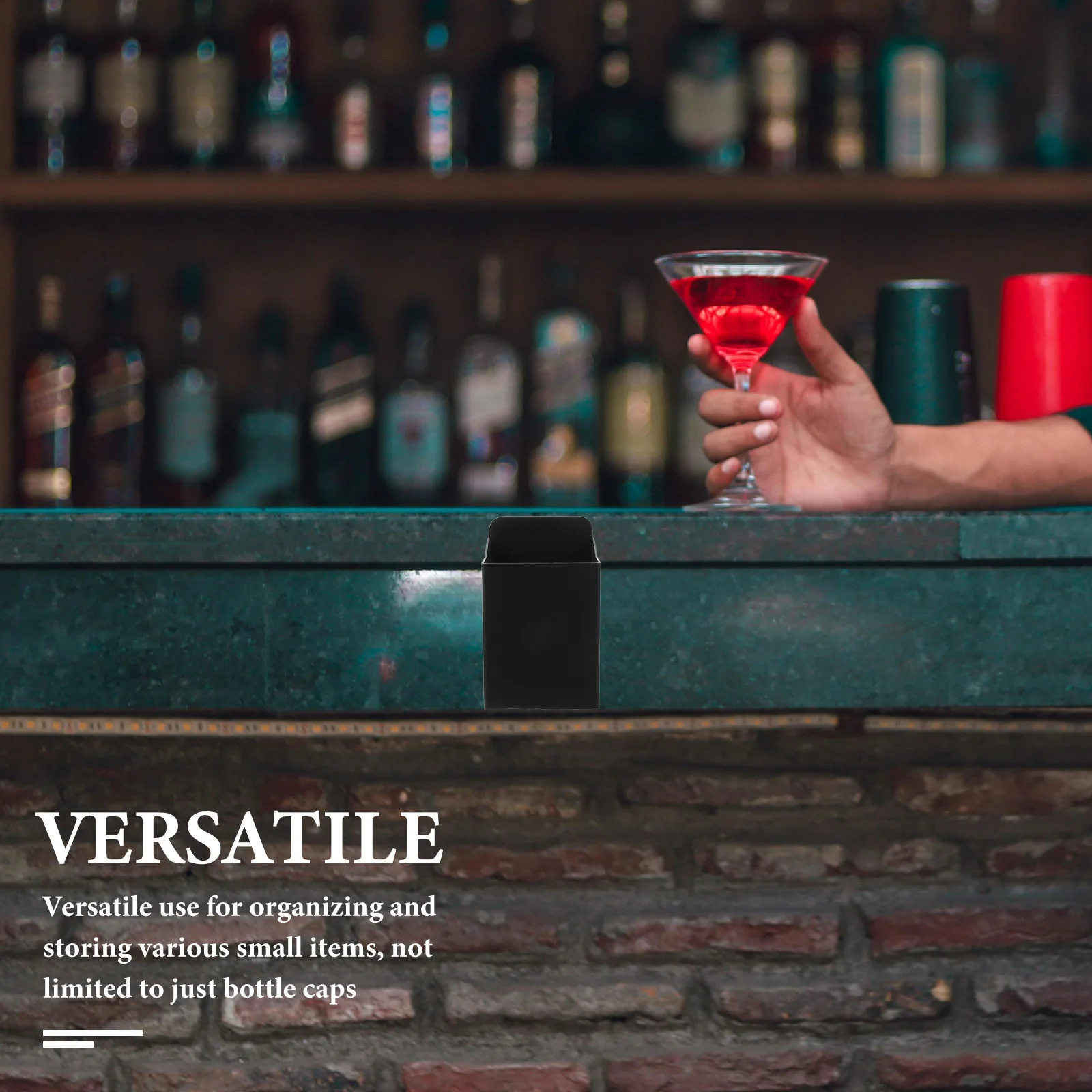 Beer Cap Collector Bottle Cap Storage Bucket Space Saving Design Easy Mount Home Bar Water Bottle Lid Organizer