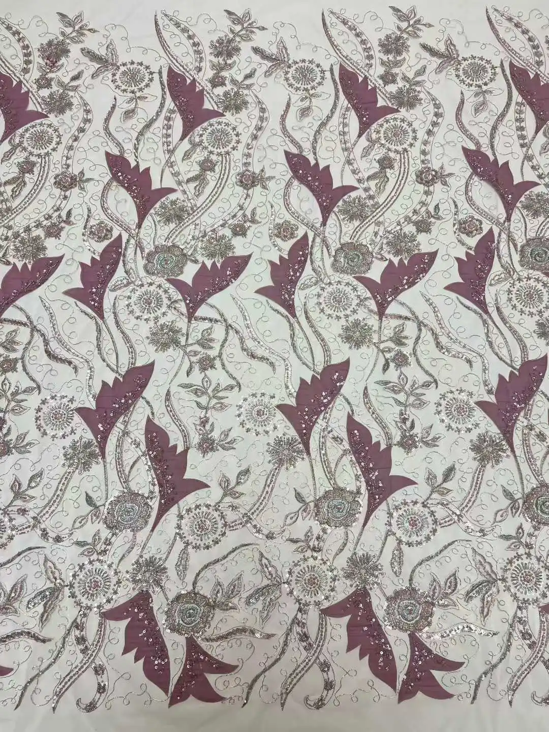 Mais recente africano 3d flor tecido de renda dubai lantejoulas tule tecido renda bordado apliques tecido nigeriano para costura