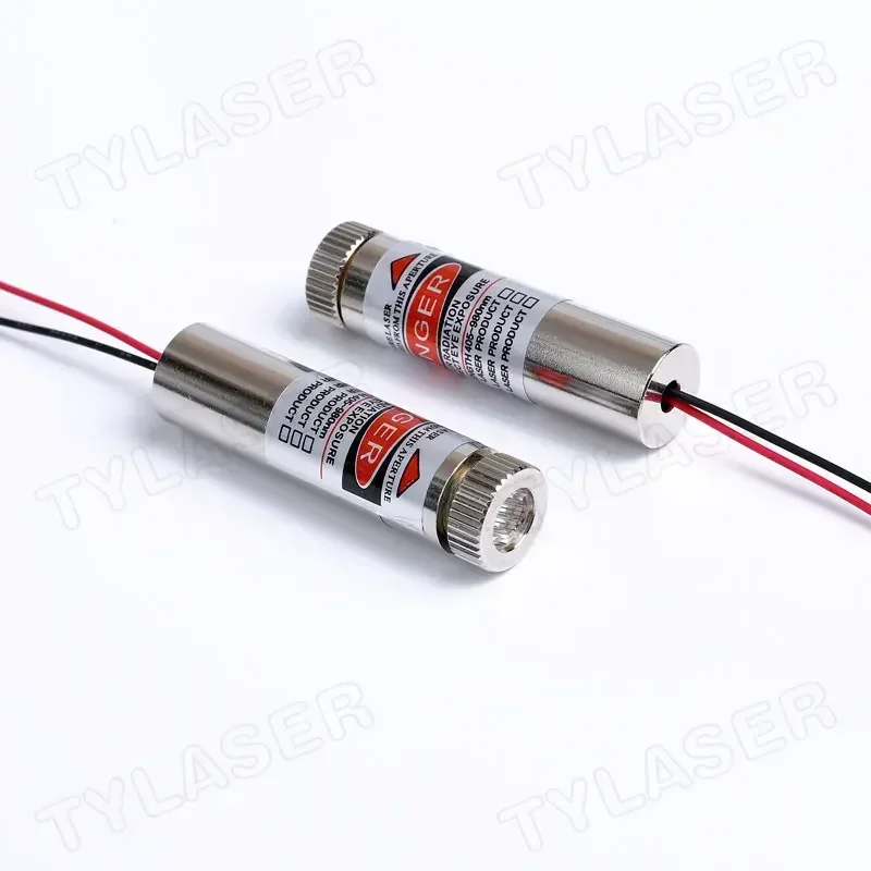 Focusable 12mm 650nm Red Laser Locator 5mW 10mW 15-130 Degree Line Laser Diode Module Industrial Class IIIA Long Time Working