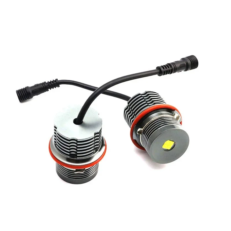 Car For BMW E39 E81 E82 E87 E88 X5 E53 E60 E61 E63 E64 X3 E83 100w Angel Eyes Marker Light Bulbs Bright Headlights Replacement - view 3