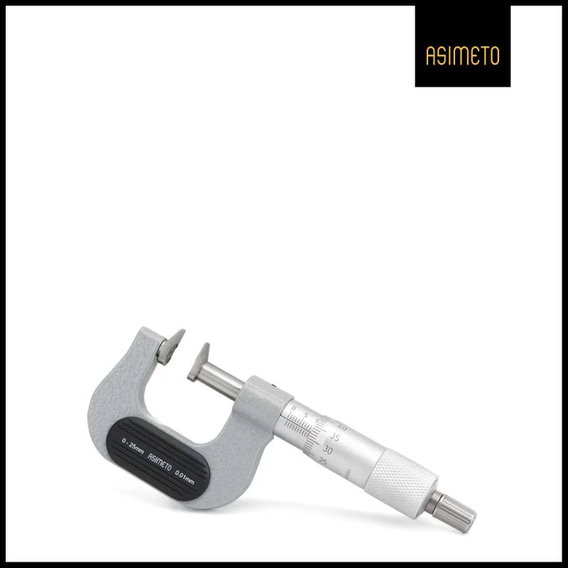 Asimeto-Micromètres à mâchoire STRE0.01 mm, broche non rotative