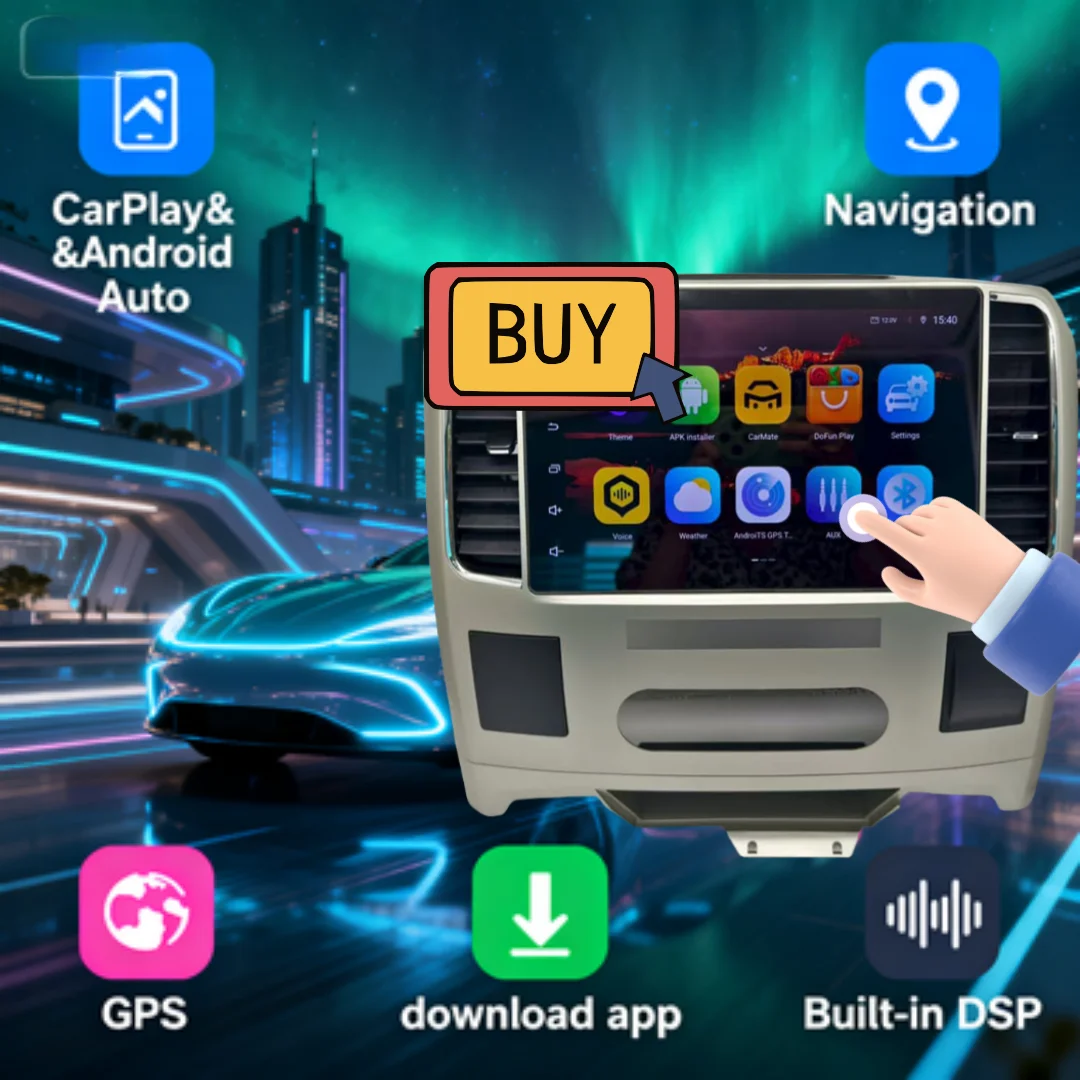 

Car Radio For Dodge RAM 2008-2012 Auto Multimedia Video Wireless CarPlay Android Audio Stereo GPS Navi Head Unit Navigation