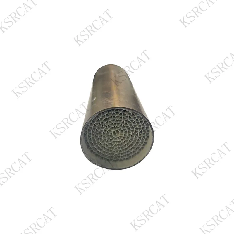 Euro 4 Euro 5 Metal Catalysts 32*80mm Honeycomb Catalytic Converters Used for Exhaust Treatment of Motorcycles and Sports Cars