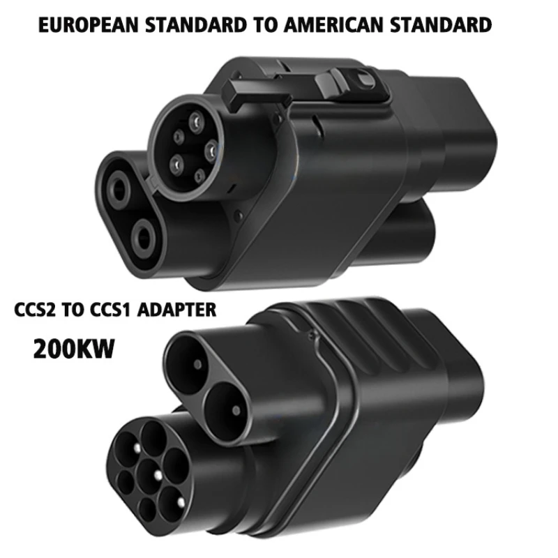 New CCS2 to CCS1 Adapter Combo for Electric Vehicle Charging Connector EV Charger Converter