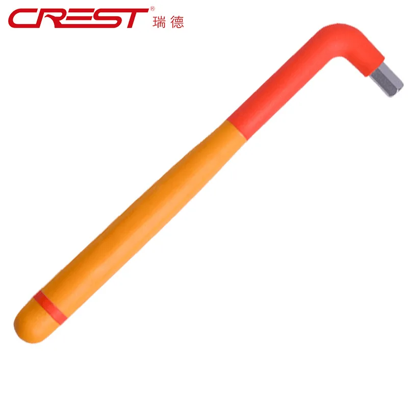 VDE Insulated Hex Key Set 1000V High Voltage Chrome Vanadium Steel Tools for Electricians