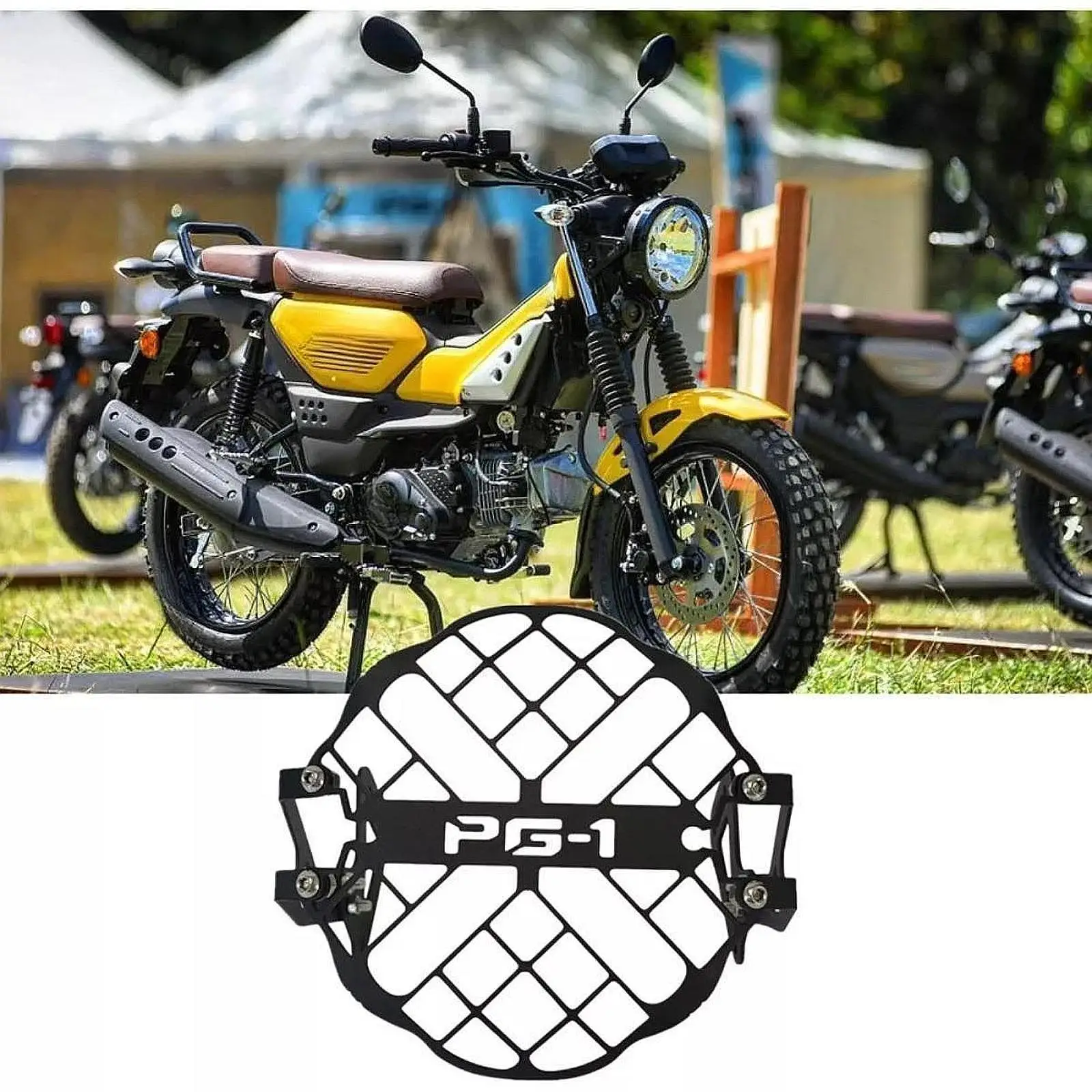 

Headlight Cover Easy to Install Headlight Grille for Yamaha PG-1 23-25