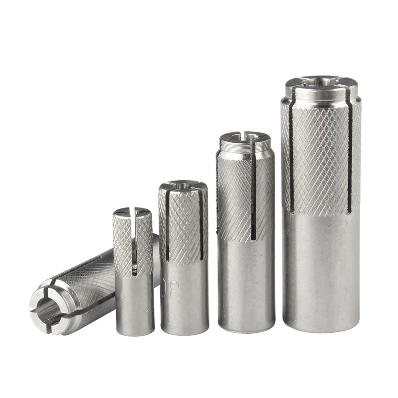 Wciskana kotwa rozporowa M6M8~M16 304/316 Stal nierdzewna/stal węglowa Śruba rozporowa Top Burst Blasting Gecko Flat Burst Anchor