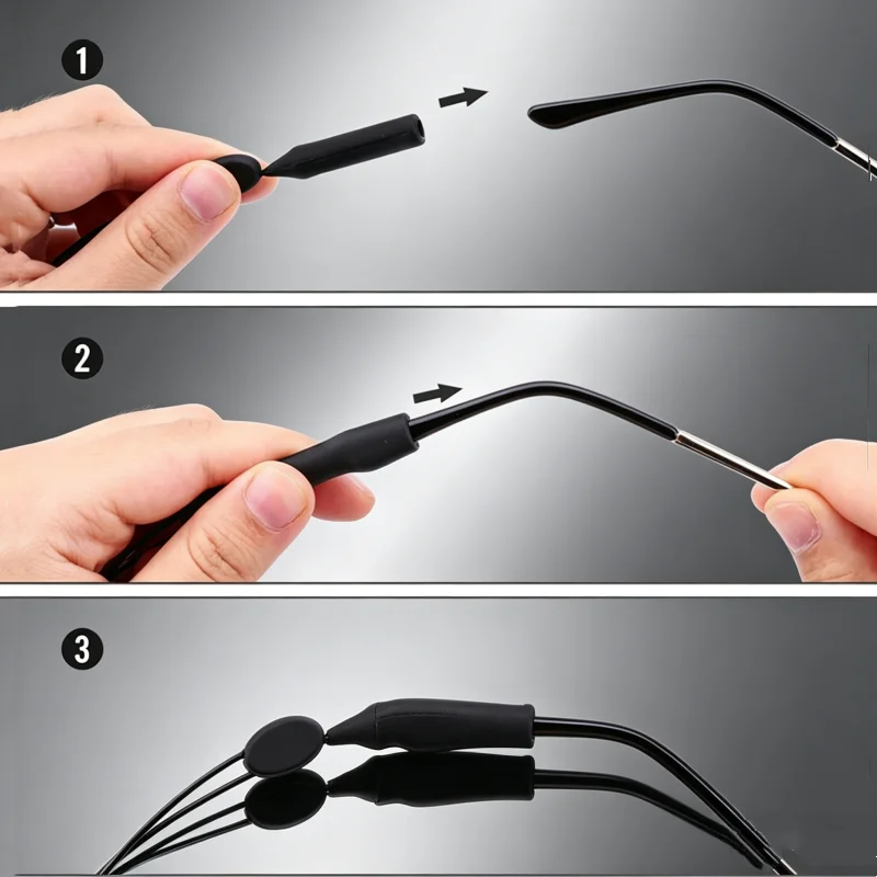 20PCS Adjustable Anti-slip Eyewear Retainer Universal Fit Eyeglass Chains Rope Sports Sunglasses Holder Strap Glasses Lanyard