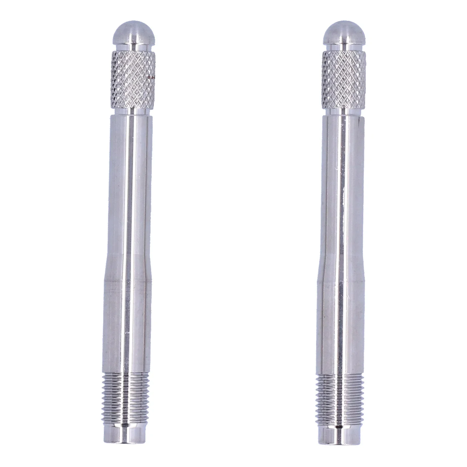 2pcs Wheel Stud Alignment Pins Wheel Mounting Guide M14 X 1.5 Thread Stainless Steel Tool