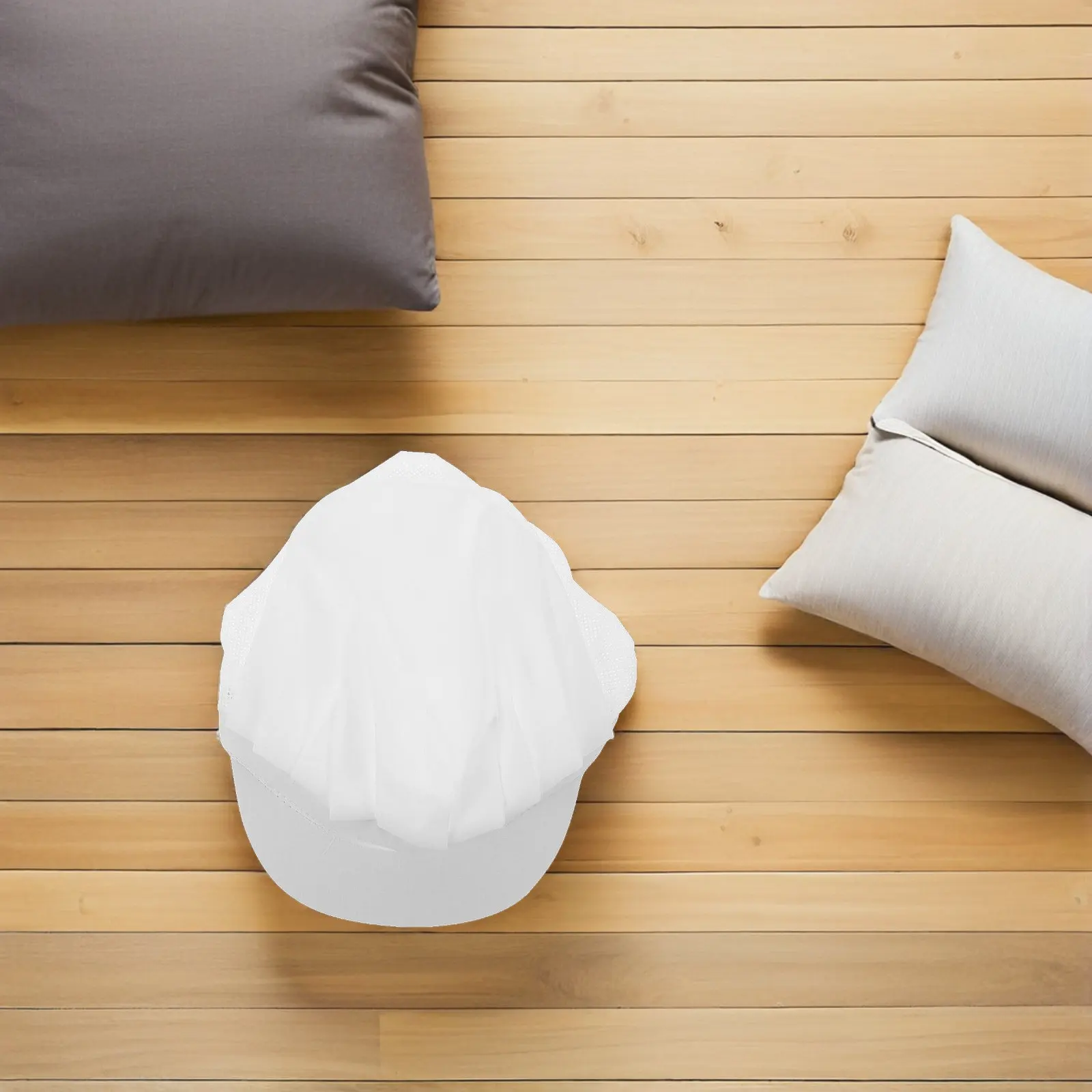 

Набор из 4 шапок повара с интегрированной сеткой для волос, регулируемая защитная шапка для кухни, для безопасной работы с едой, комфортного приготовления пищи и длительного использования