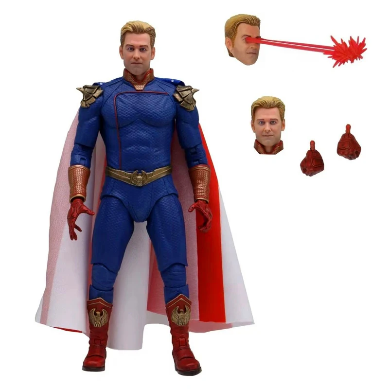 NECA The Boys Figures Homelander Starlight Action Figure PVC 18cm Super Hero Collection Movable Model The Seven John Figure Toys