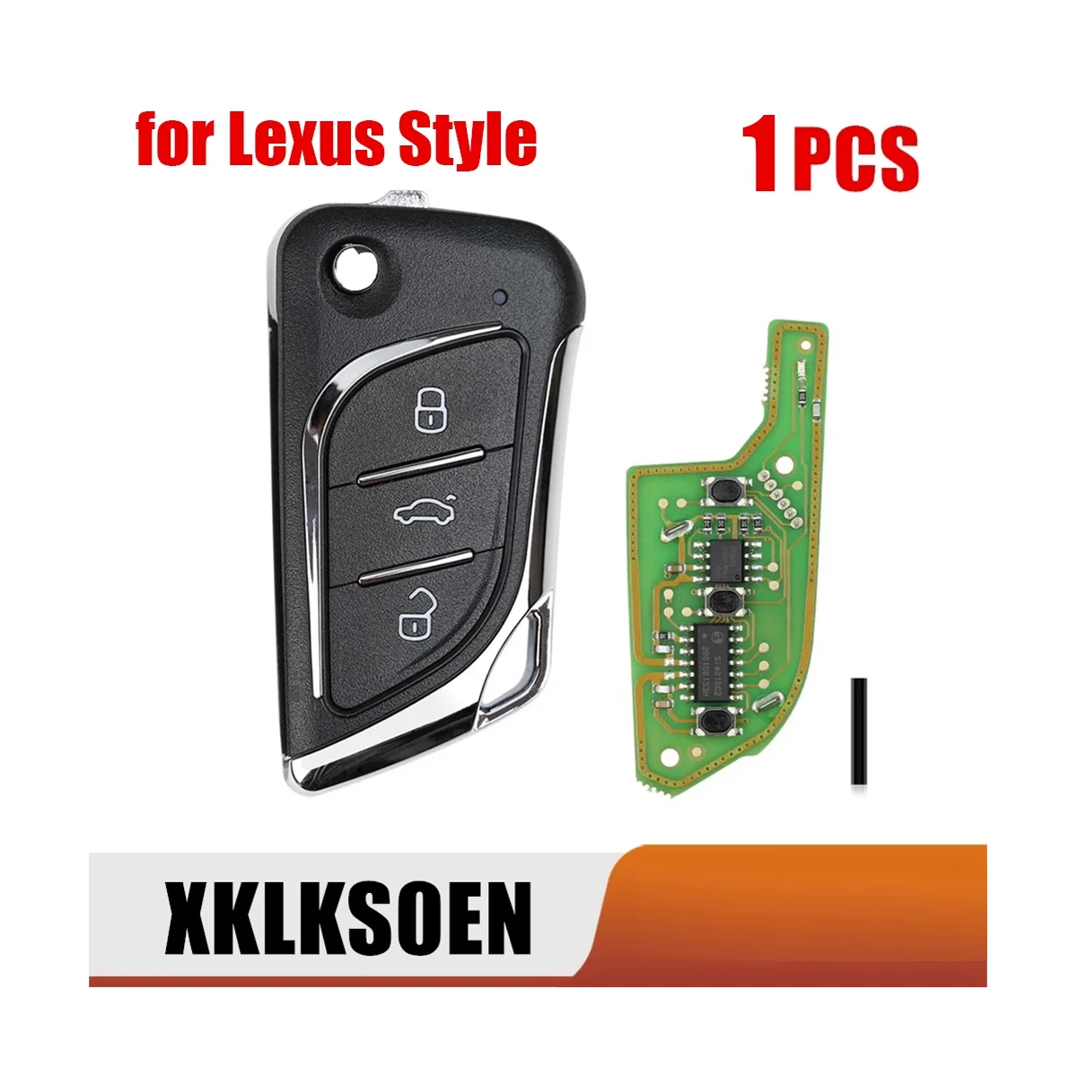 For XKLKS0EN Universal Wire Remote Key Fob 3 Button for Style for VVDI Key Tool