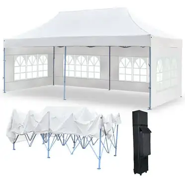 

Wedding and Party Tents with Hard ABS Side Walls Sizes Can Be Customized