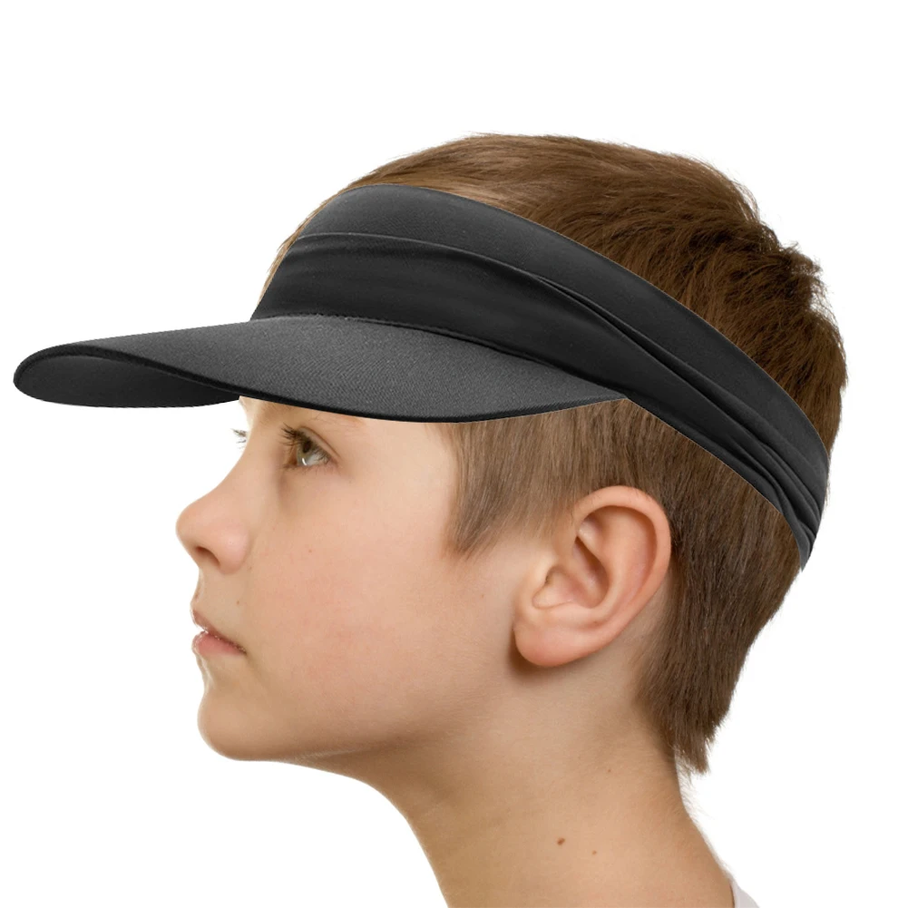 

Sun Visor Hat Breathable Empty Top Hat Anti- Outdoor Sports Hat Quickly Dry Cool Sun Cap for Tennis Running
