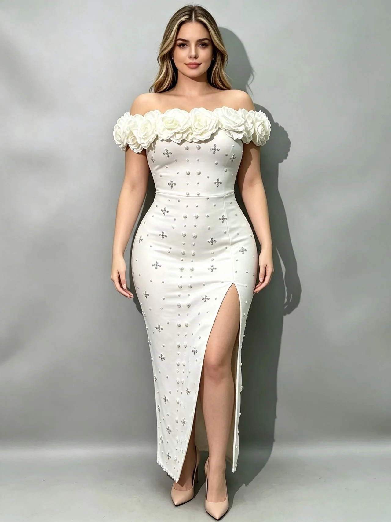 robe-de-soiree-asymetrique-ornee-de-perles-et-de-fleurs-coupe-evasee-sculptee-avec-fente-haute-pour-femme-–-Elegance-raffinee-et-haut-de-gamme