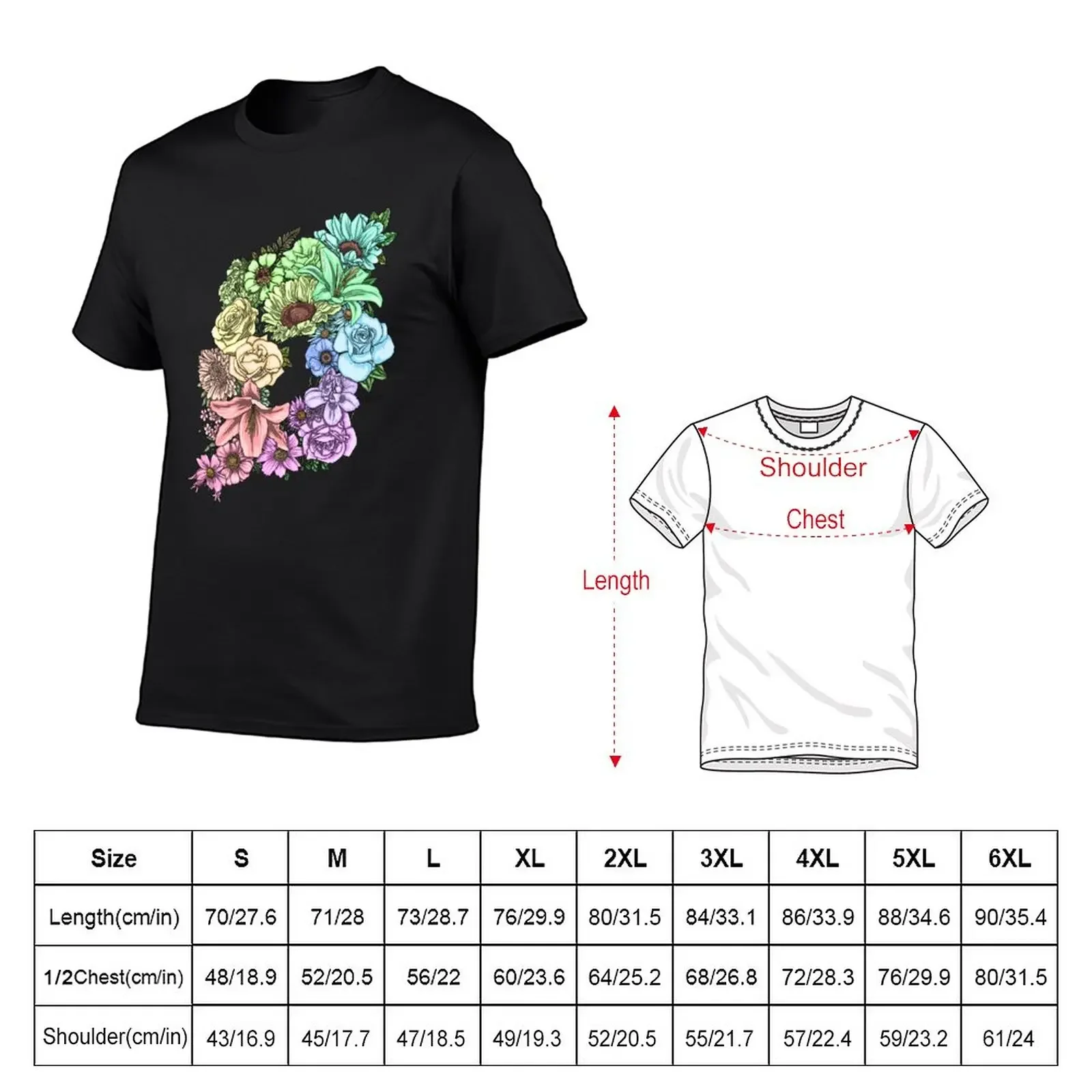 Diversity Blooming 2023 T-Shirt aesthetic clothes hippie clothes boys animal print shirt clothes for men