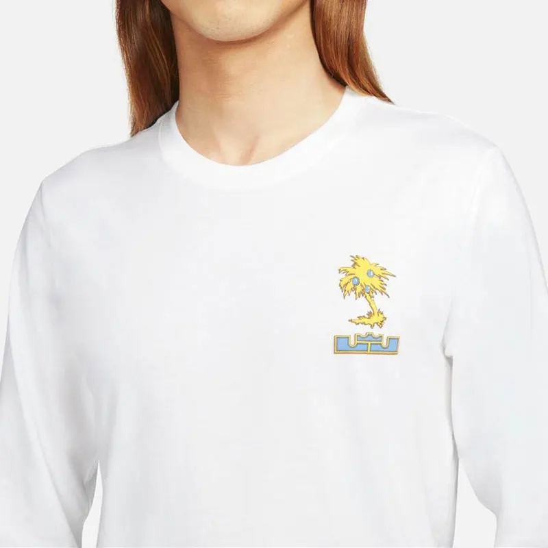 ไนกี้ของแท้เสื้อยืดกีฬาแขนยาวลำลองผู้ชาย DN2906-100