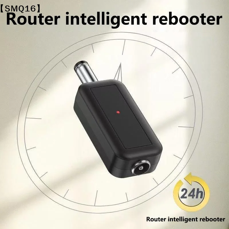 DC WiFi Auto Reboot Router Router 24H Automatic Power Off Reset Tool 5.5x2.1mm Restart Control Line 5V-24V【SMQ】