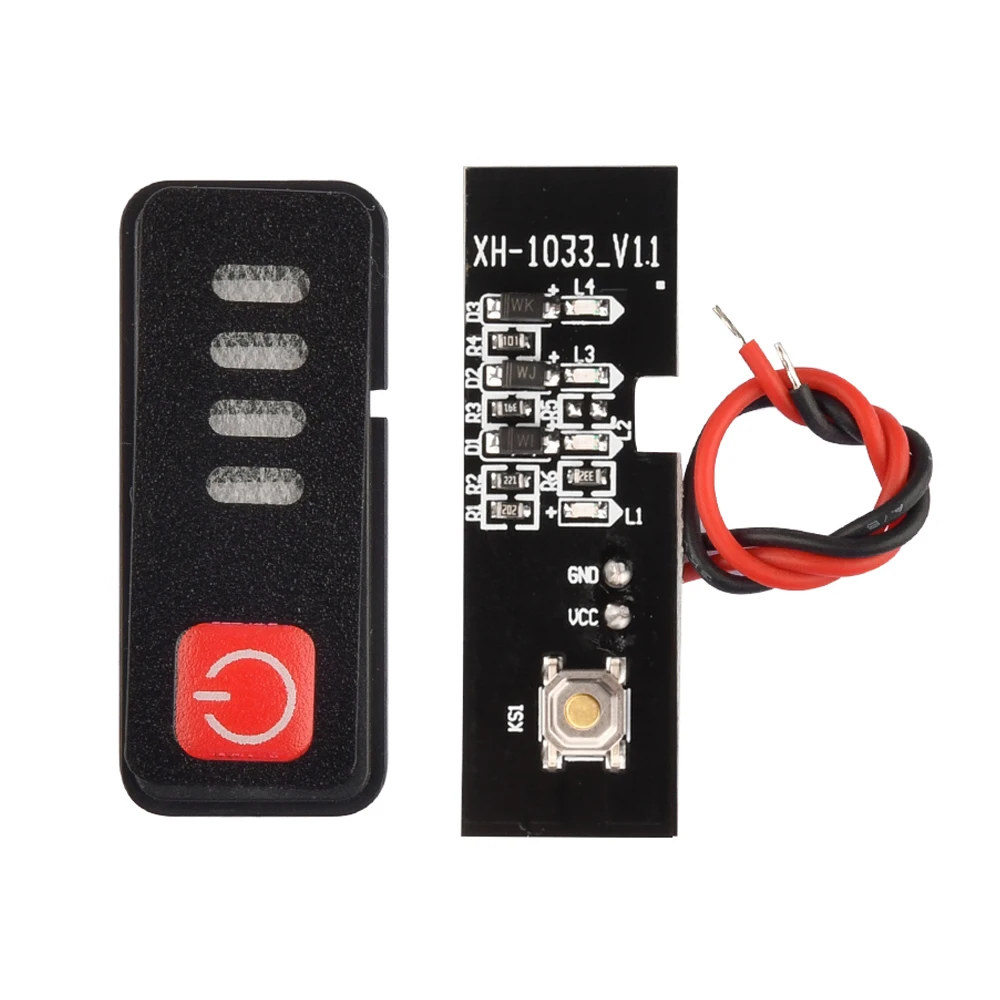 5S 18V 21V Battery Capacity Indicator Module with Power Display Battery Shell Battery Level Indicator Tester LED Display for 5S