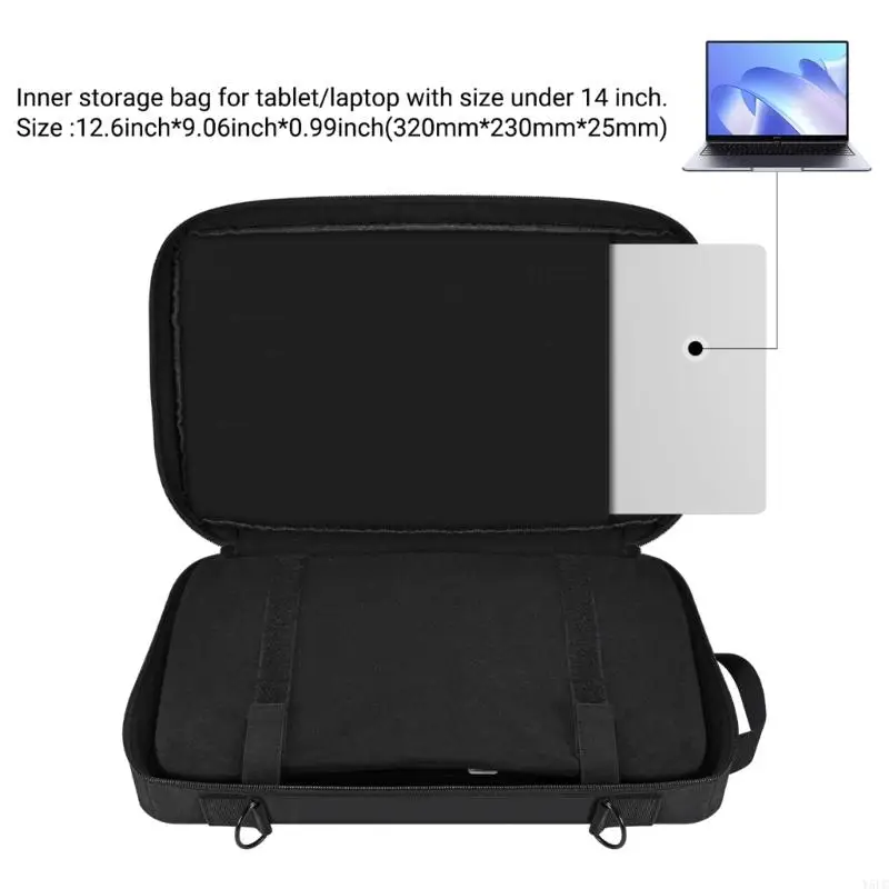 DJ Contrôleur Sacle-backpack Souchage avec plusieurs compartiments pour DDJ-FLX 2 / DDJ-200 / DDJ-WEGO4