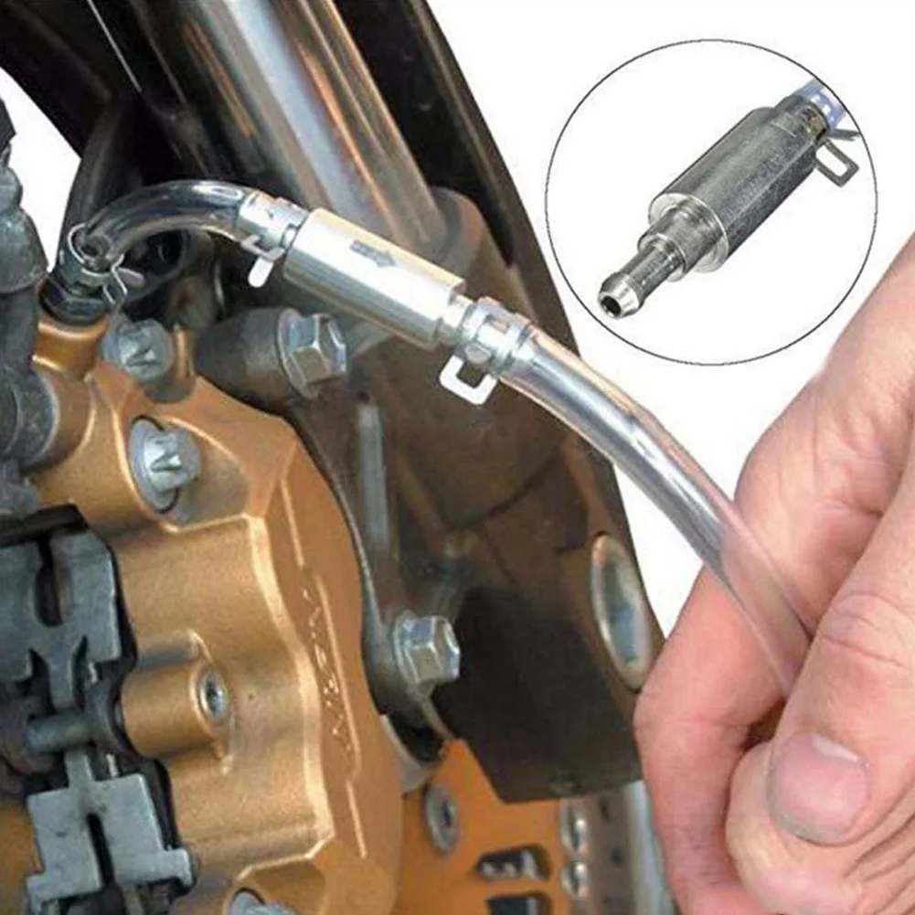 Car Clutch Brake Bleeder Hose with One Way Valve Hydraulic Bleeding Replacement Adapter Tube Auto Brake Fluid Oil Change Tool view 6
