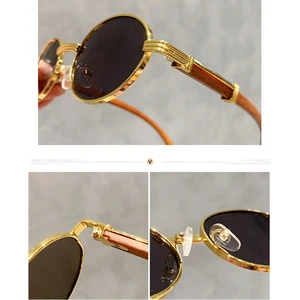 Oval sunglasses for men and women, Vintage Brand Designer Glasses, Madeira Imitation Sunglasses 8 Main Sales Replica Wholesale Glasses - №6