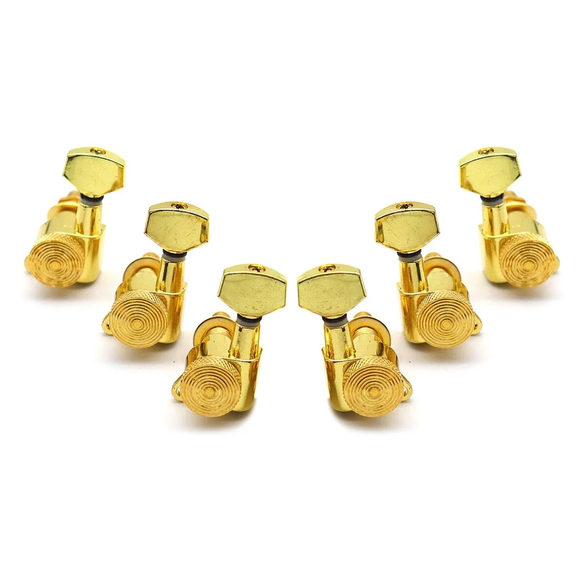 

3L3R 6 Strings Electric Guitar Locking Tuning Pegs Gold Tuners Machine Heads