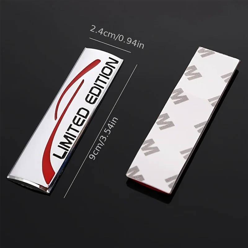 1 قطعة ملصق سيارة معدني إبداعي ، كروم طبعة محدودة شارة ملصق لتويوتا لكزس نيسان لشروليه هيونداي كيا أودي #3