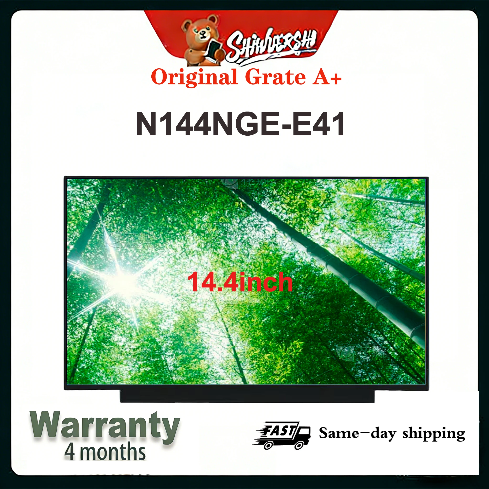 

Original New A+14.4 inch Slim Laptop Lcd Screen Panel N144NGE-E41