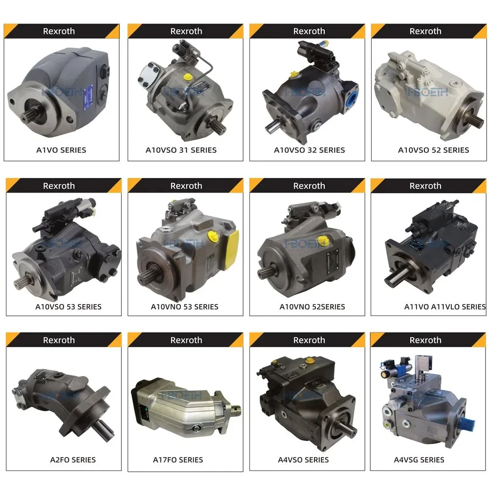 Axial Piston Variable Hydraulic Pump  A4vg A10vg A4vtg A10vso A10vno A17fo