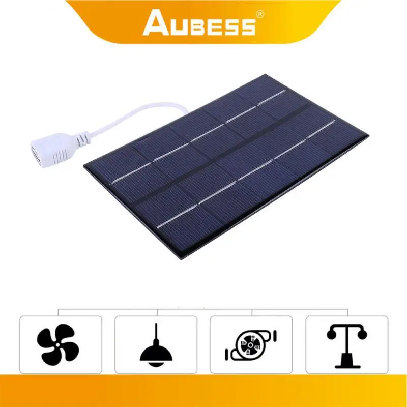 Solar Charger Generator Sb Portable Mini Polysilicon Rechargeable 5w/3w/1w Charging Board Solar Epoxy Solar Panel Panel Charger