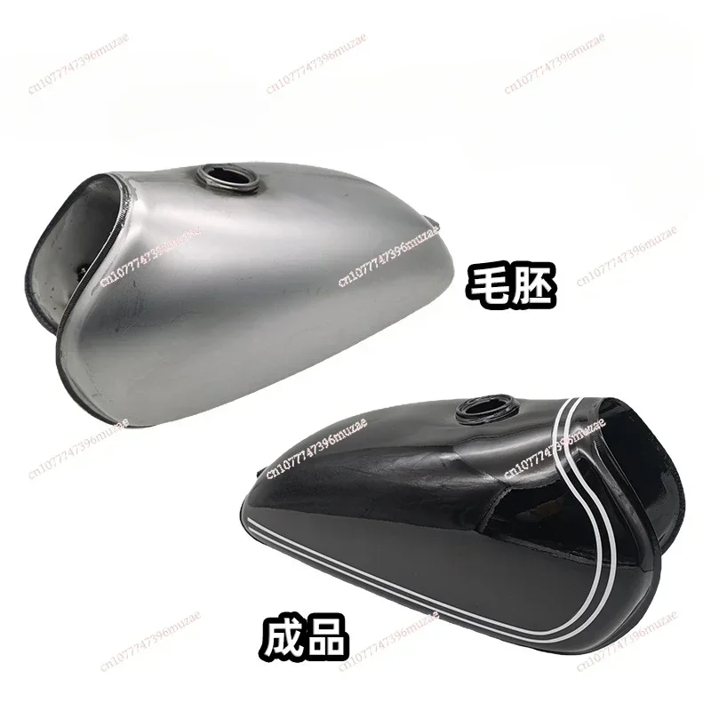 Suitable for CG125 Motorcycle Retro Modification TD360 Imitation Grass Flying Hair Embryo Fuel Tank