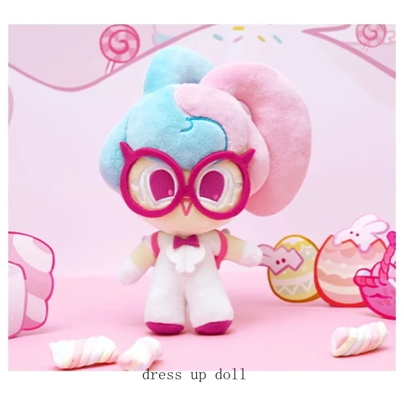 

Anime Game Cookie Kingdom Marshmallow Cookie Kawaii Cosplay Cotton Doll Cartoon Soft Plushies Toy Figures Fans Collection Gift