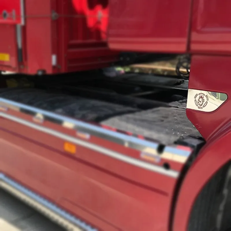 Scania 1998-2016 Compatible Hood With SC Logo-WN Inox WNSC149