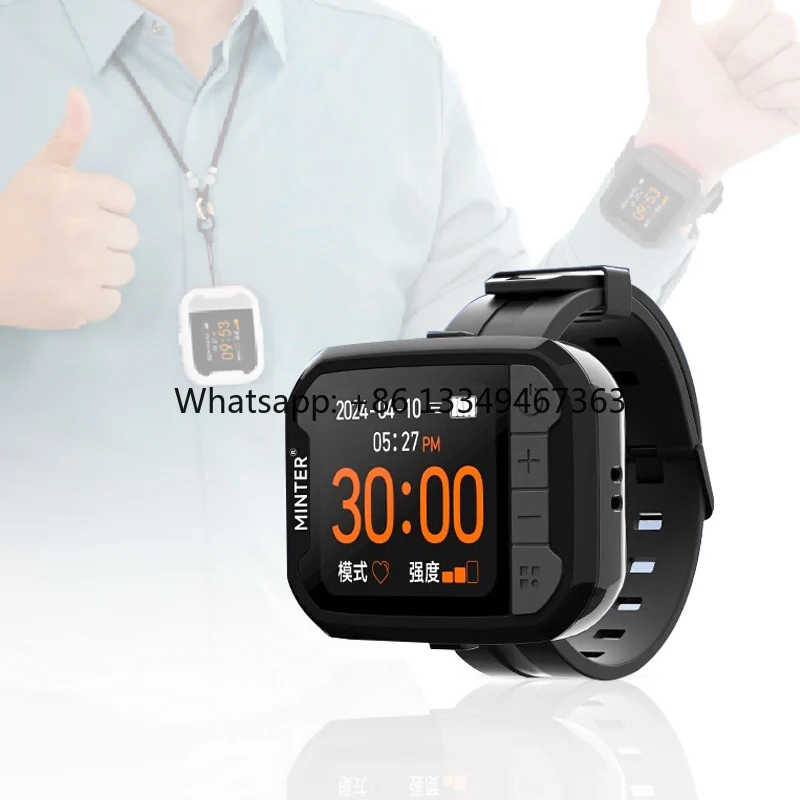 New Design Wrist Cold Laser Therapy Watch for Diabetes Treatment/Rhinitis/Tinnitus/Ulcers with Heart Rate Mode