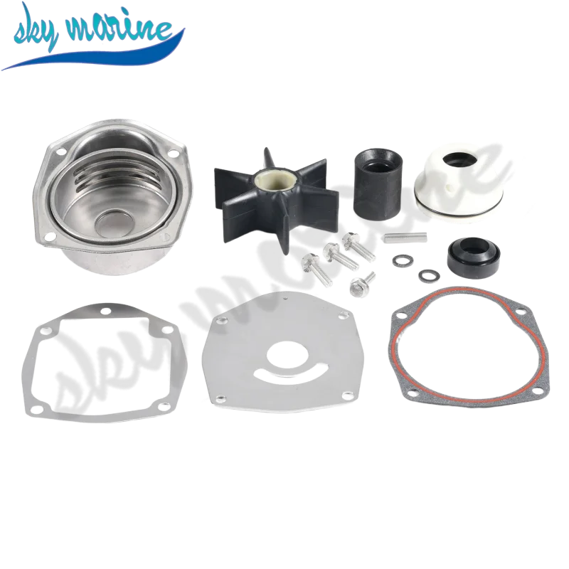 

8M0057715 Water Pump Impeller Repair Kit 8M0094259 For Mercury Outboard Sterndrive Alpha 1 Gen 2 4 stroke 65-150 HP 47-8M0094529