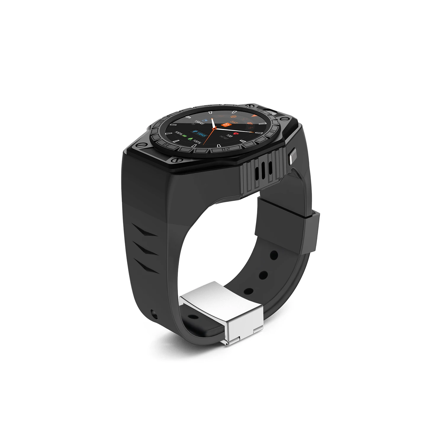 تصميم احترافي مضاد للتفكيك ومقاوم للعبث 4G ساعة ذكية للتتبع الهجين/سوار معصم فقط