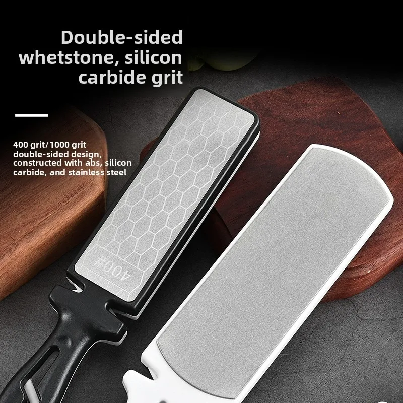 Diamond Sharpener Double-Sided Sharpening Tool, Household Quick Multi-Functional Blade Opening Whetstone